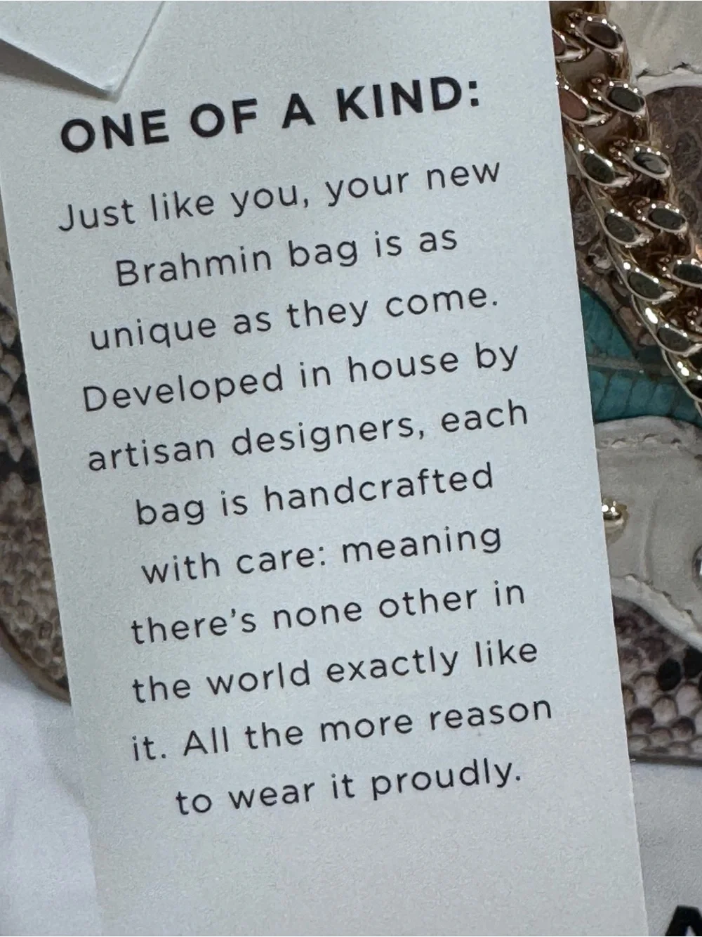 Brahmin Premier Collection Rosa Cloud Dancer Dubois NWT